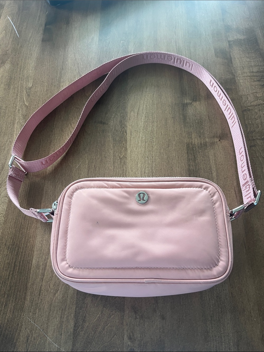 Lululemon Pink Crossbody Bag